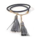 Hotsale Summer Season Simple Style Skirt Braided Tassel Belt